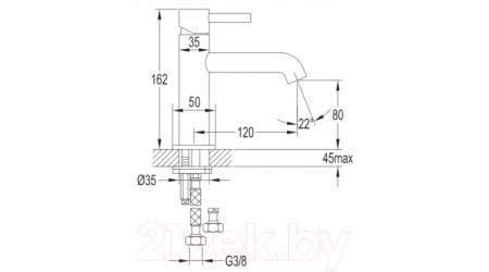 Смеситель Omnires YY1210NBL 