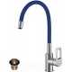 Смеситель Rossinka Silvermix Z35-35U (синий)
