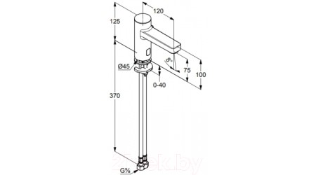 Смеситель Kludi Zenta E 3820005 
