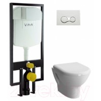 Унитаз подвесной с инсталляцией VitrA Zentrum / 9012B003-7206