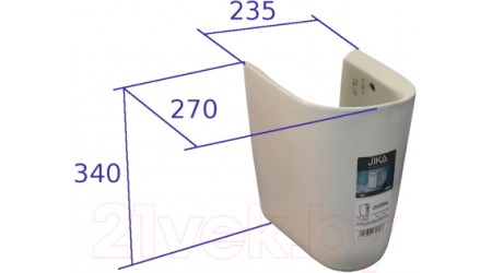 Полупьедестал Jika Zeta 8193910000001
