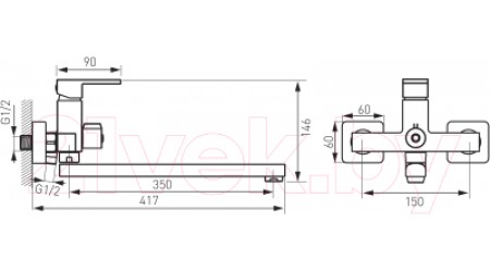 Смеситель Ferro Zicco BZI55A 