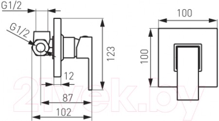 Смеситель Ferro Zicco BZI7PA 
