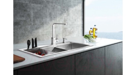 Смеситель ZorG ZRN 980003 Inox 