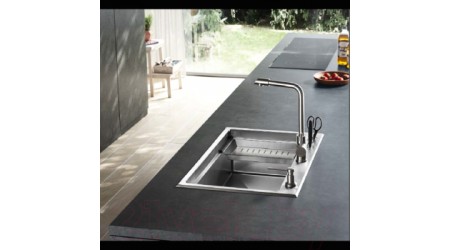 Смеситель ZorG ZRN 980032 Inox 