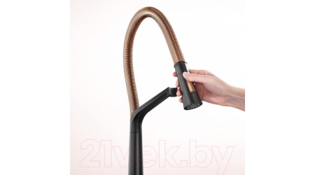 Смеситель ZorG ZRN 980137 (Gunblack Gold Rosy) 