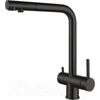 Смеситель ZorG ZRN 980145 (черный)