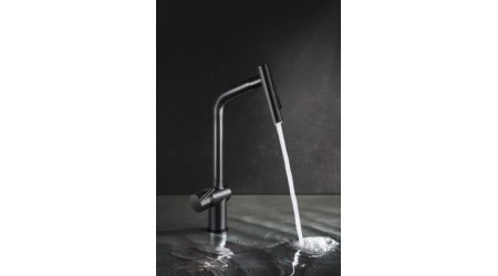 Смеситель ZorG ZRN 980153 Gunblack 